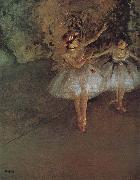 Edgar Degas Two dancer Sweden oil painting artist